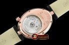 Breguet Queen of Naples Ladies RG/LE Wht MOP Jap Movt