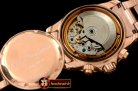 Replica Blancpain 50 Fathoms Chronograph RG/RG Black Asia 7750