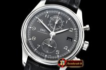 IWC Portugieser Chronograph Classic SS/LE Grey YLF A7750