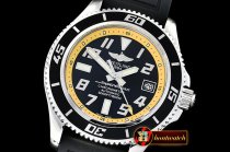 Breitling Superocean II 42mm SS/RU Blk/Yellow GMF Asia 2824