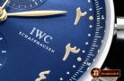 IWC Port. Chrono SS/LE Blue/Arabic Gold Num YLF A7750 Mod