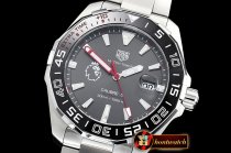 Tag Heuer Aquaracer Premier League SS/SS Grey GSF Asia 2824