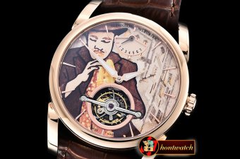Parmigiani Fleurier Reserve De Marche Hebdomadaire RG/LE Rose Gold Tourb