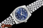 Rolex Datejust Man DJ 36mm Jub Fluted 904L SS/SS Blue Roman ARF A3135