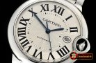 Cartier Balon Bleu 42mm SS/SS White ZZF Asia 2824