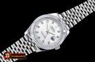 Rolex Datejust II DJ2 41mm Jub Flt SS/SS Silv Wht Diams BP A3235