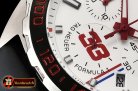 Tag Heuer Tag F1 Aston Martin "33" SS/RU Blk (Blk) White VK Qtz