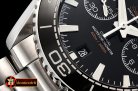 Omega Planet Ocean Chrono SS/SS Blk OMF V4 A7750 Mod