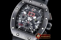 Richard Mille RM011 Felipe Massa LE DLC/VRU Black A7750