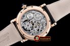 Cartier MoonPhase RG/LE Skeletonal Black - Asia HW Tourbillon