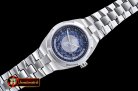 VACH. CONSTANTINE 2016 Overseas World Time 7700V SS/SS Blue MY82