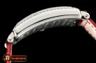 Franck Muller Long Island Ld 952QZ DIAM/SS/LE (Red) Wht GF Swiss Qtz