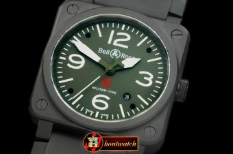 BR078C - BR03-92 PVD/RU Green Jap M-9015