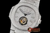 Patek Philippe Nautilus 40mm Tourbillon Fantasy DIAM/SS Asia HW Tourb