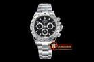 Rolex Daytona 116520 SS/SS Black Sticks ARF Asia 4130 Mod