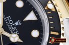 Rolex Submariner 116613 YG/SS Black BP Ult A3135 Mod