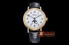 Breguet Classique MoonPhase Diam YG/LE White MY9015 Mod
