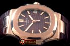 Best Replica Patek Philippe Nautilis Jumbo RG/LE Brown Miyota 90