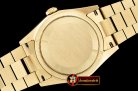 Rolex Daydate 36mm Flt YG/YG White Roman Num BP Swiss 2836