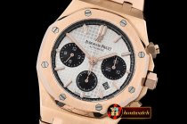 Audemars Piguet Royal Oak Chronograph 26320ST RG/RG Wht/Blk JHF