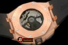 AP0285 - 2011 Royal Oak Chronograph RG/LE Black A-7750 Sec@12
