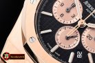 Audemars Piguet Royal Oak Chronograph 26331ST RG/RG Black OMF A7750