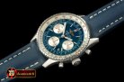 Replica Breitling Navitimer SS/LE Blue Sticks 7750