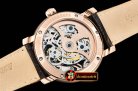 Audemars Piguet AP Jules Tourbillon Rep Minutes RG/LE Wht Tourbillon
