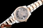 Rolex Datejust DJ2 41mm Oyt Flt RG/SS Grey/Num BP Asia 2813