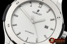 Hublot Classic Fusion Bang 45mm SS/LE White MY9015 Mod