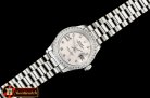 Rolex DateJust Ladies 28mm Pres Dm SS/SS Grey/St D BP A2671