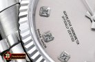 Rolex Datejust DJ 36mm Jub Flt SS/SS Light Grey Diam BP A3135 Mo
