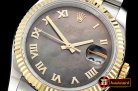 Rolex Datejust Man DJ 36mm Jub Flt YG/SS Black MOP Roman BP A313