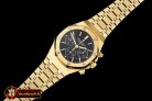 AP0358B - Royal Oak Chronograph Ref 26320 YG/YG Black A-7750