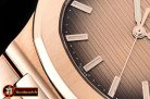 Patek Philippe Nautilus 5711 40mm RG/RG Brown Stks PF Miyota 9015 Mod