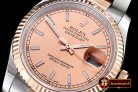 Replica Rolex DateJust Midsize 31mm RG/SS Rose Gold BP Asia 2836