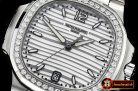 Patek Philippe Nautilus 33mm Diam SS/SS White PF Miyota 9015
