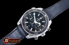 Omega Planet Ocean 45mm Chrono SS/RU Blk BP A7750 Mod9300
