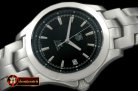 Replica Tag Heuer Link Automatic SS/SS Black Asian 2824
