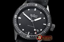 Blancpain Fifty Fathoms Bathyscaphe DLC/NY Black ZF Asia 23J Mod