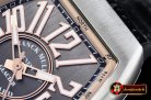 Franck Muller Vanguard Mens V45 SS/LE/RU Silv Grey Lume ABF Asia 2824