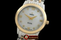 OMG0426B - Deville Prestige SS/YG MOP White Jap Qtz
