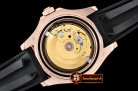 Rolex YachtMaster 116655 40mm RG/RU Black WF Ult Asia 2836