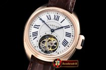 Cartier Cle De Cartier Tourb Ladies RG/LE White Asia HW Tourb