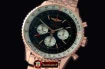 BSW0284B - Navitimer GMT RG/RG Black A-7750