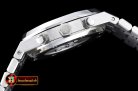 AP0380B - Royal Oak Calendar SS/SS White VK Quartz