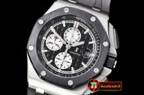 Audemars Piguet RO Offshore Novelty 2017 Cer TI/RU Blk/Wht JF A7