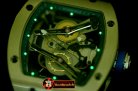 RM067B - Bubba Watson Tourbillon SS/RU Blue Swiss Qtz