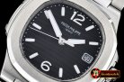 Patek Philippe Nautilus 7010 Ladies SS/SS Black - Swiss Qtz