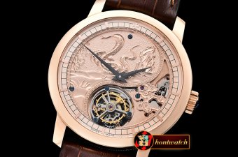 Vach. Constantine Legend Chinese Zodiac Tourbillon RG/LE Snake Tourb